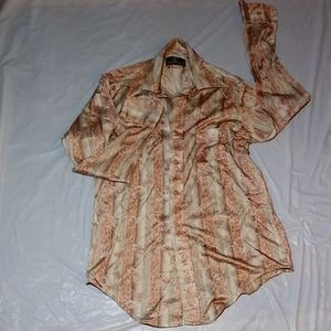 Vintage Van Heusen Button Down Floral Shirt